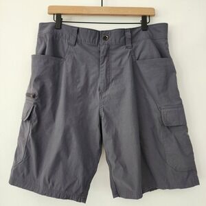Orvis Tech‎ Cargo Shorts gray mens size 34